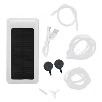 

AP001 Solar Powered Air Pump Aquariums AC/DC Dual-Use Solar Aerator Oxygenator Pump Solar Powered Aerator