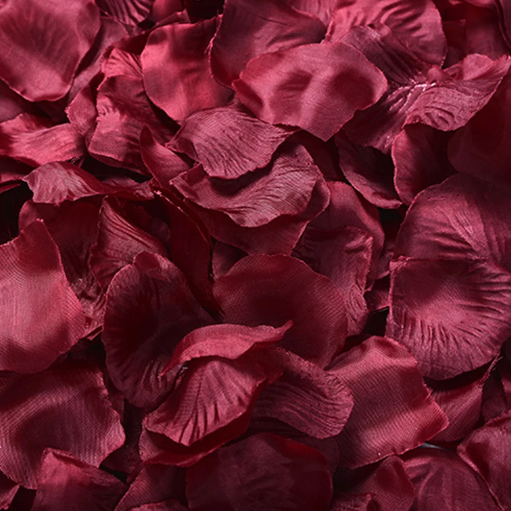 Искусственные шелковые лепестки роз 100 шт./лот Свадебный декор для свадьбы