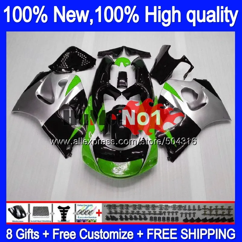 Корпус для SUZUKI SRAD GSX-R600 1996 1997 1998 1999 2000 Зеленый Новый 11MC. 106 GSXR750 GSXR 750 600 GSXR600 96 97 98 99 00