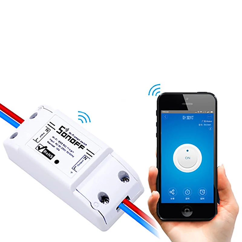 

Wifi Smart Switch AC 90-220V Universal Smart Home Automation Module Timer Wifi Remote Control Switch On/off Wireless Timer New
