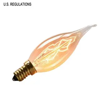

ST64 Vintage Retro Edison Bulbs Spiral Light Handmade Glass Industrial Style Tungsten Bulb Pendant Lamps Lighting