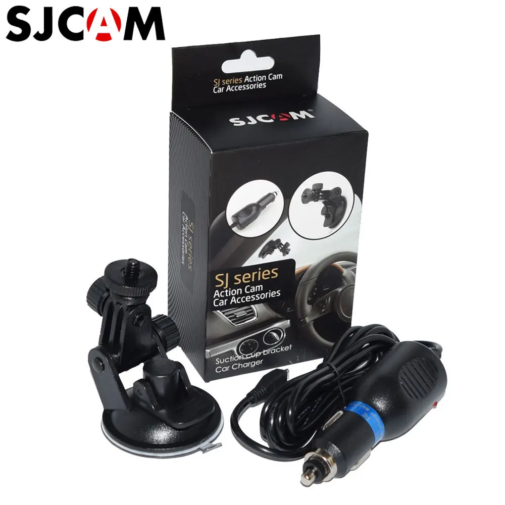 

Original SJCAM Car Charger and Sucker Holder for SJ5000x SJ4000 Wifi Sport DV M10 Action Camera in Cars