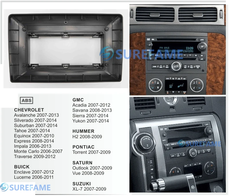 Car Fascia Panel For Hummer H2 