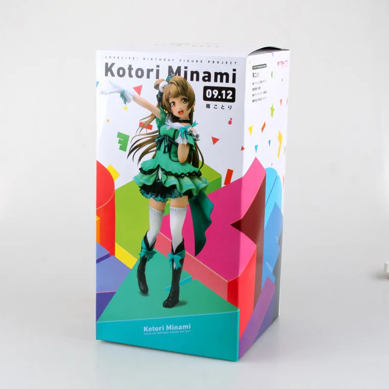 Аниме LoveLive! День рождения проект Электрический шок квалифицированный Kotori Minami в штучной упаковке модель гаража комплект