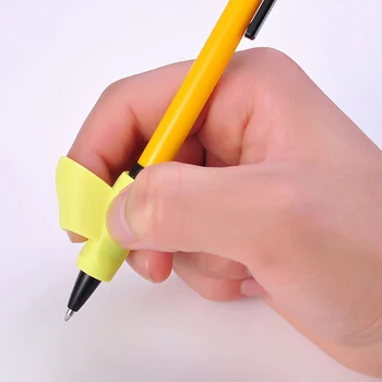 

1pcs Children Writing Posture Corrector Silicone Pencil Holder Writing Training Correction Hold Pen Grip Posture Tool