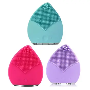 

USB Charging Waterproof Facial Deep Cleansing Instrument Face Massage Silicone Wash Brush Massager