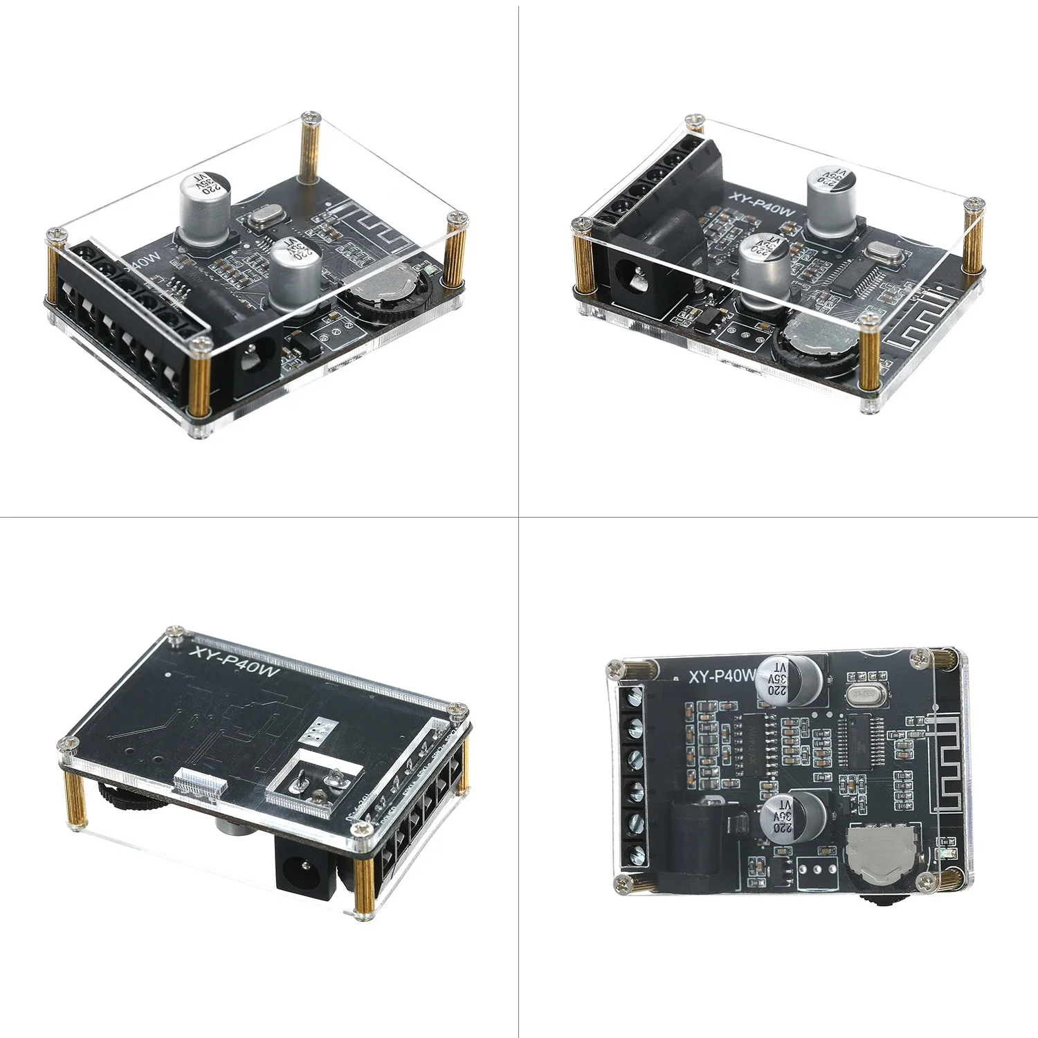 40 Вт DC 12 V/24 V питания Мощность модуль усилителя PA Модуль стерео аудио Мощность усилитель доска набор «сделай сам» для Беспроводной BT Динамик транспондер