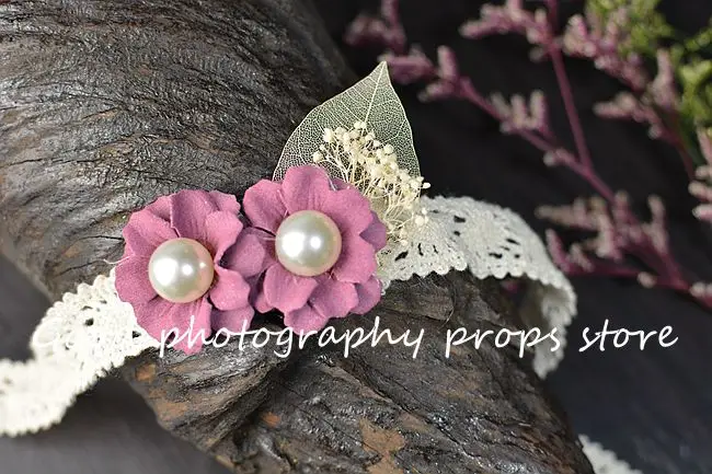 Baby Ribbon Headband Flower Hair Bands Handmade DIY Headwear Kids Hair Accessories for Children Newborn Toddler