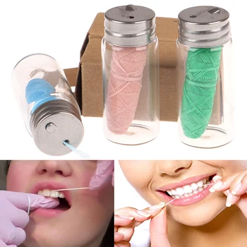 

1 PCS 30m Eco-Friendly Dental Flosser Oral Hygiene Teeth Cleaning Dental Floss Spool Toothpick Teeth Flosser