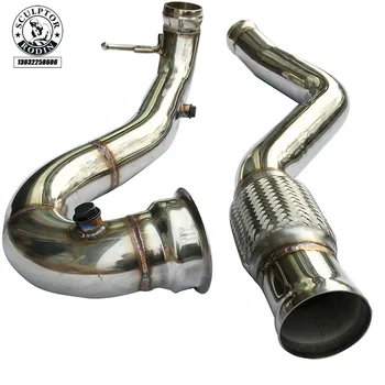 

Turbo Catless Downpipe Exhaust for Benz for AMG A45 cla45 3inch K8-DP231