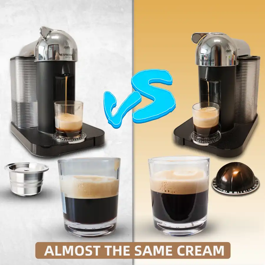 Capsulone 150ml Coffee Filters For Nespresso Vertuo Vertuoline Plus Stainless Steel Refillable Reusable Capsule Pod Coffee Filters Aliexpress