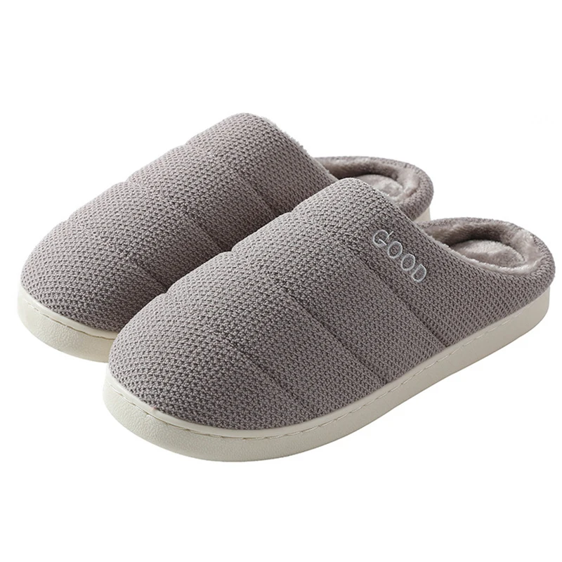 

Home slippers women Brand cozy winter Female slippers Plastic Non slip platform Bedroom shoes soft warm Unisxe