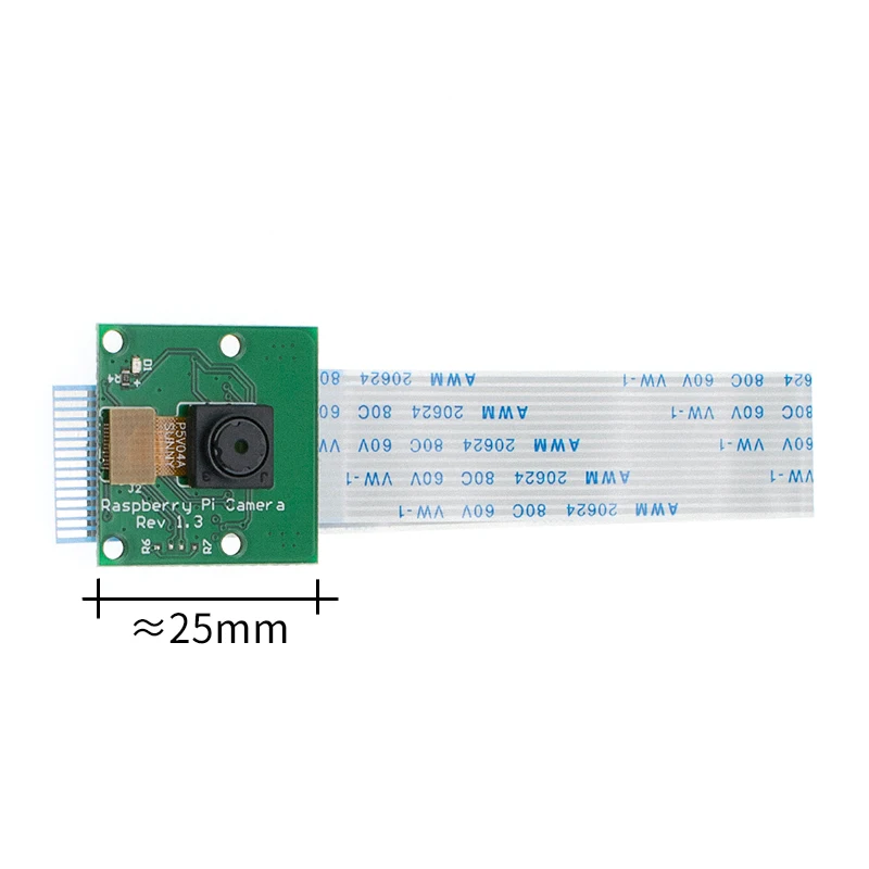 Зеленый Raspberry Pi 3 Model B+ модуль камеры 1080p 720p Мини камера 5 Мп веб-камера видеокамера совместима с Raspberry Pi 2 Модель B - Цвет: Зеленый