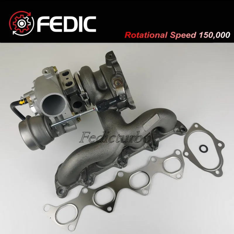 Турбокомпрессор K03 53039880248 турбина для VW Golf 5 6 Scirocco Tiguan Touran/Seat lbiza/Skoda Fabia 1,4 TSI BWK BLG BMY CAVC
