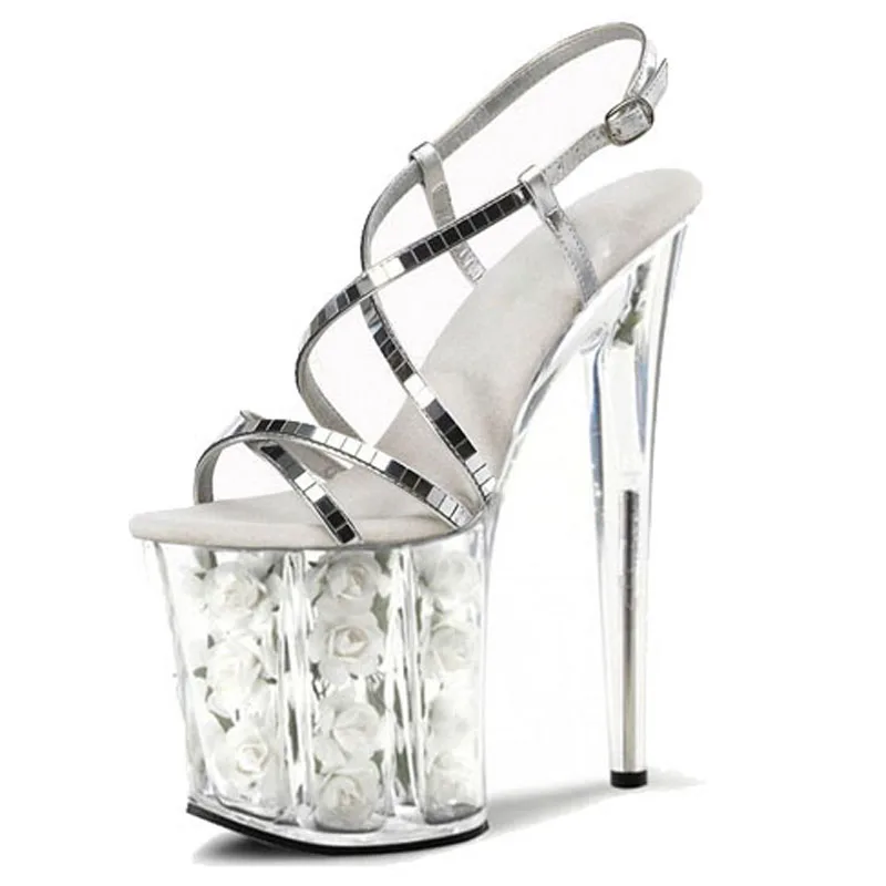 clear plastic heels shoes