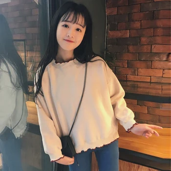

2019 Fashion Women Sweaters Autumn Winter Knitted Long Sleeve Sweater Slit Lady Sweater Pull Clothes