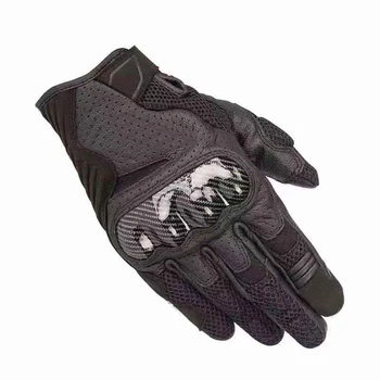 

Free Shipping Alpine SMX-1 Air V2 Vented Leather Motorcycle Gloves Motocross Riding Racing Protect Gloves