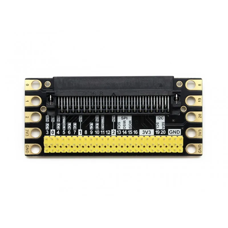 Плата расширения Microbit BBC, для Micro: bit Kit Edge разъем интерфейс Плата расширения для Micro: bit