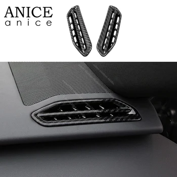 

Carbon fiber color Air Conditioning Dashboard Vent Cover trim Fit For Lexus UX 2019 250H 200 Accessories ABS Silver