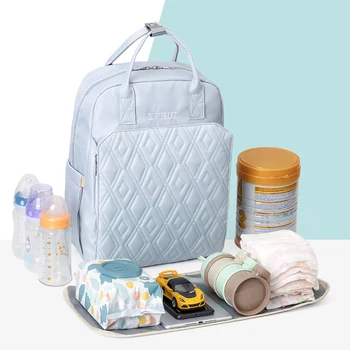 

Baby Diaper Backpack Large Capacity Newborn Nursing Bag Travel Mummy Backpacks Waterproof Infant Stroller Nursing Pouch