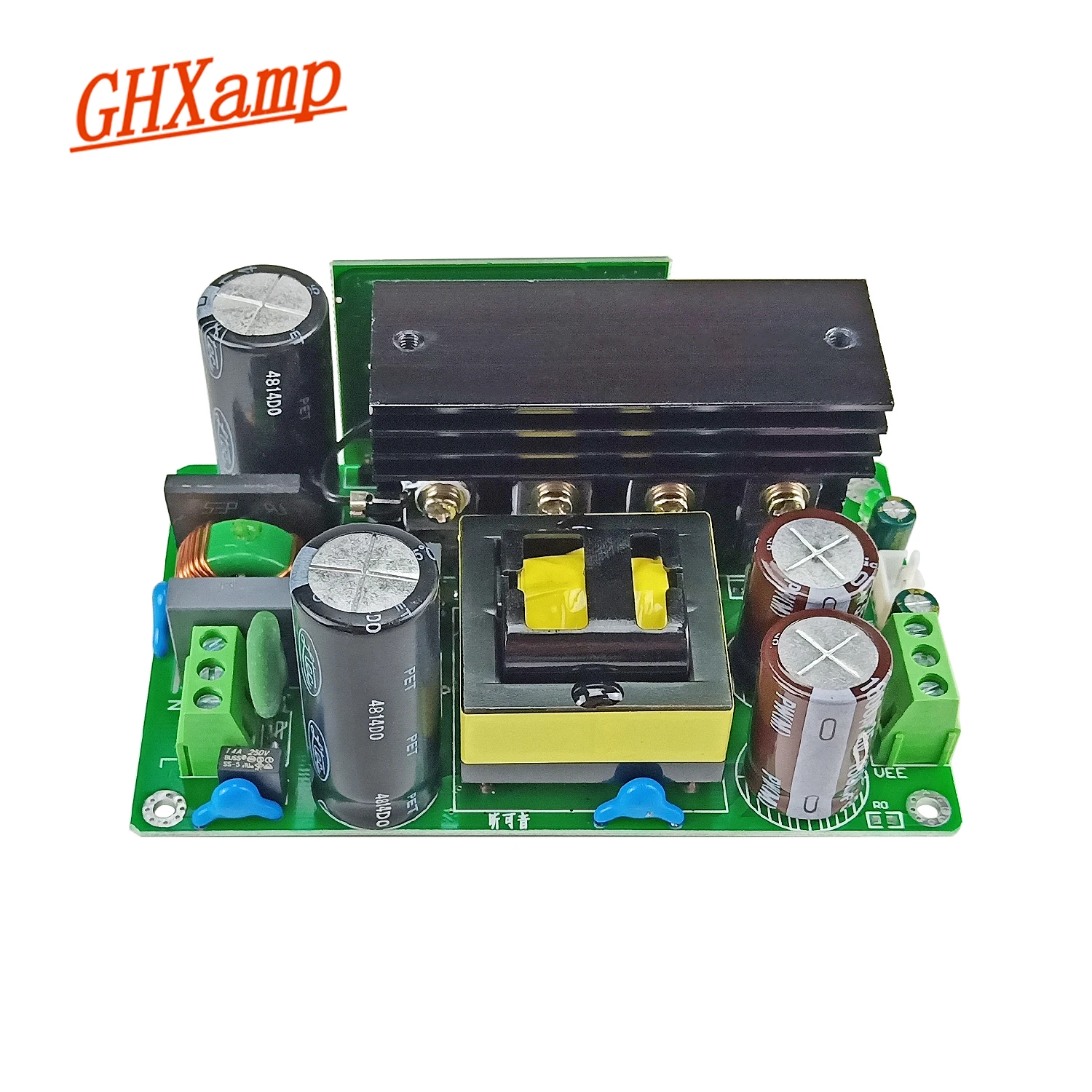 GHXAMP переключатель HIFI источник питания двойной DC 24 в 48 60 80 300 500 Вт блок с