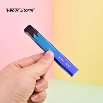 

Newest Vapor Storm Stalker II Pod System Kit 400mAh built-in battery with 1.8ml Refillable Tank mini pod vape Pen Kit