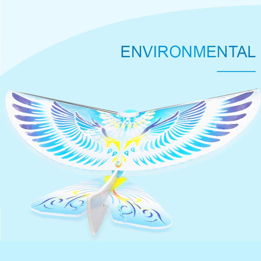 LX-128 E-Bird Self-fly птица электрический ручной бросок летающие игрушки Рождественский подарок для детей