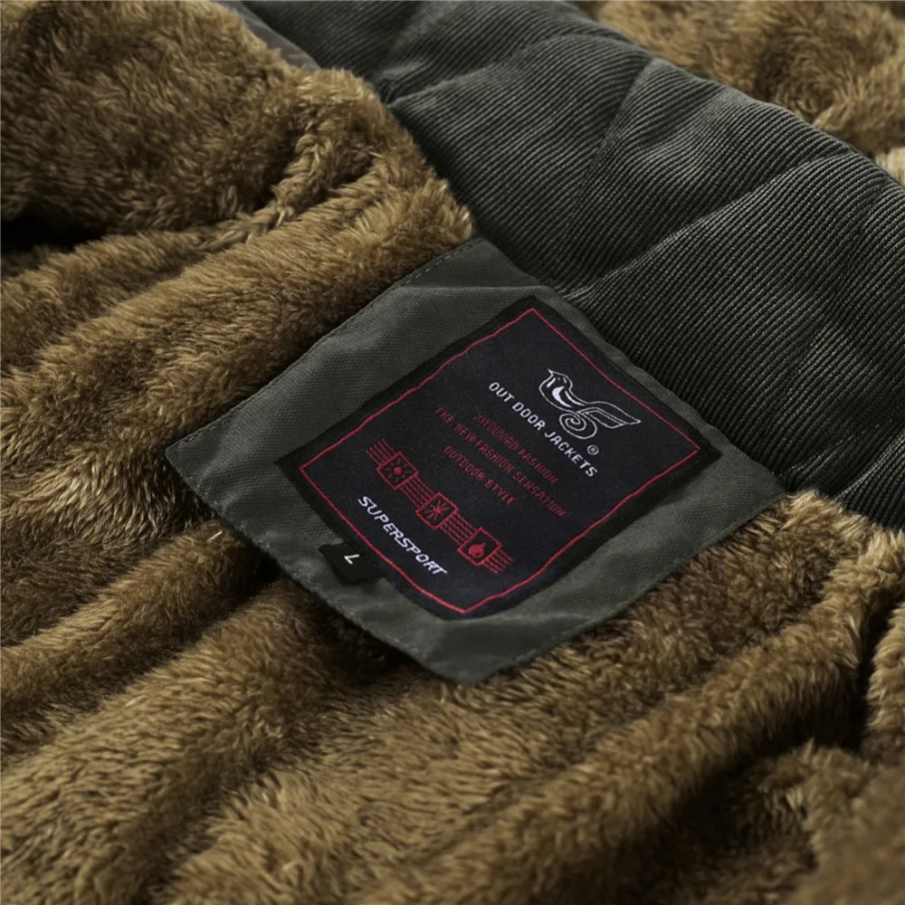 Новая зимняя мужская куртка 6XL 7XL 8XL Толстая теплая парка флисовая меховая с капюшоном Военная куртка большого размера новая куртка-ветровка