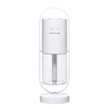 

Anion Humidifier Plastic Portable Usb Aroma Diffuser Led Light Ultrasonic Mist Maker For Home Office