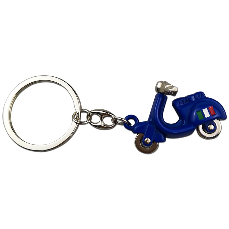 3D брелок для мотоцикла Ducati Vespa Suzuki Honda Yamaha Fiat Piagggio BMW мотоциклы автомобильные