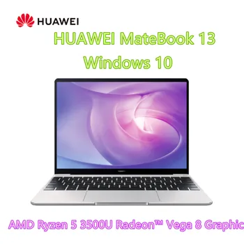 

HUAWEI MateBook 13 Notebook PC With Ryzen 5 3500U 16GB 512GB SSD 2K Screen Backlit Laptop