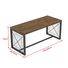  American retro industrial style iron art bar booth sofa commercial barbecue restaurant music bar dining table and chair combinat 