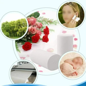 

12 Rolls Toilet Paper Bulk Rolls Bath Tissue Bathroom Soft Interior Accessories 3 Layers Car Paper Towels Brand New