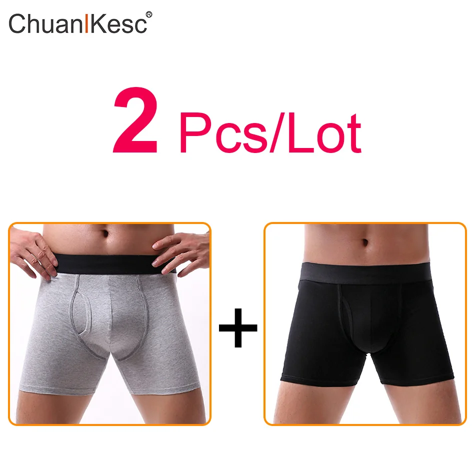 Men's Sports Underpants Large Boxer Pants Lengthen Legs To Prevent