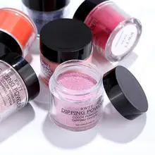 Погружающаяся пудра для ногтей, серия сверкающих красочных украшений для дизайна ногтей, без УФ-лампы, инструменты для самостоятельного дизайна ногтей