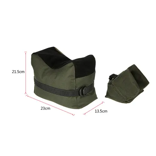 Tactical Gun Rest Bag Support Stand Outdoor Shooting Sandbag Unfilled Front Rear Gun Bag Airsoft Hunting Accessories - Image 4