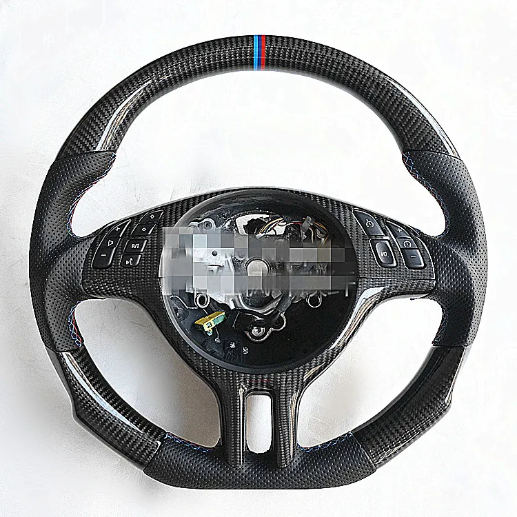 Carbon Fiber Leather Steering Wheel for BMW E46 M3,For VW GOLF 8