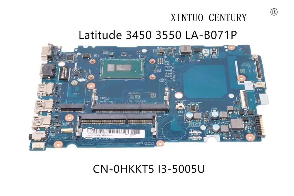 CN-0HKKT5 0HKKT5 HKKT5 для Dell Latitude 3450 3550 материнская плата ноутбука ZAL50/51/60/61 LA-B071P W/ i5-5200U 100%