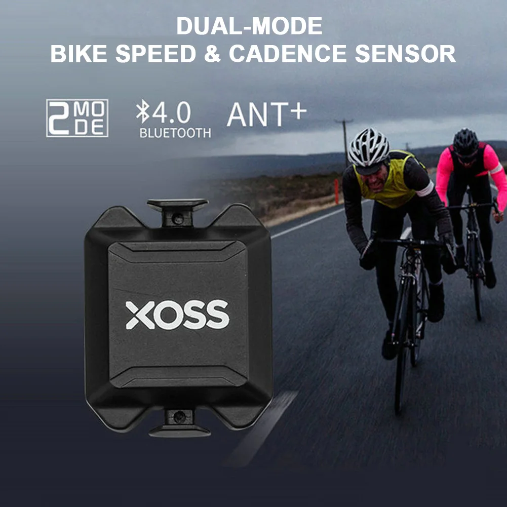 ANT + двухрежимный Датчик скорости велосипеда IP54 Водонепроницаемый Bluetooth4.0/ANT Cadence
