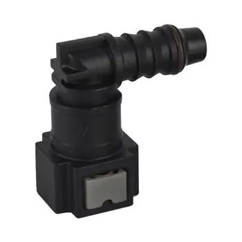 

New Fuel Line Quick Release Connect Connector Motorcycle Hose Coupler ID6 Female 7.89mm Elbow Fuel Line Quick Connector