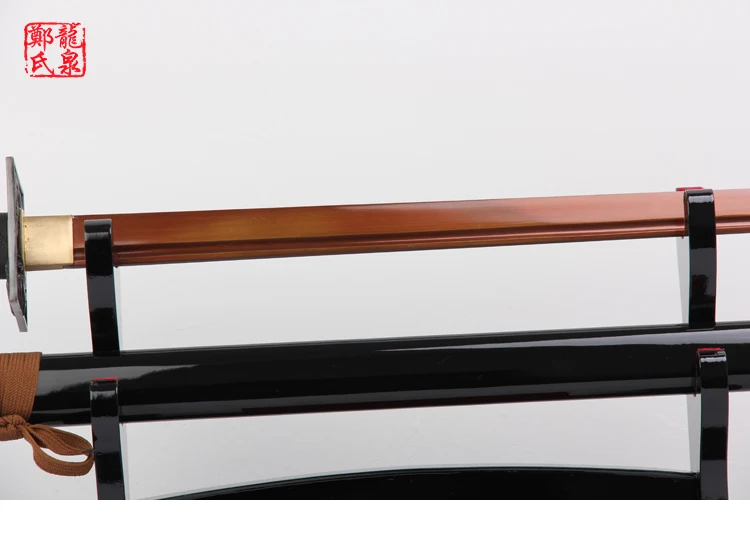 Кованые мечи из высокоуглеродистой стали Espadas katana японского самурая с острым краем для охранника дракона с покрытием Красного лезвия matal crafts