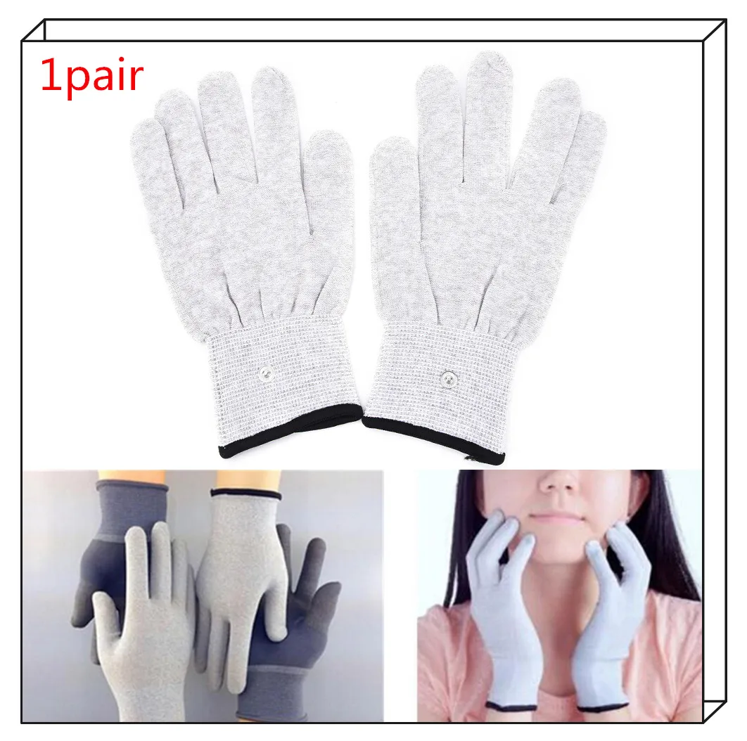 1 Pair Breathable Conductive Disposable Massage Gloves Sterile Surgery Natural Latex Non-toxic Comfortable And Firm Hot Sale