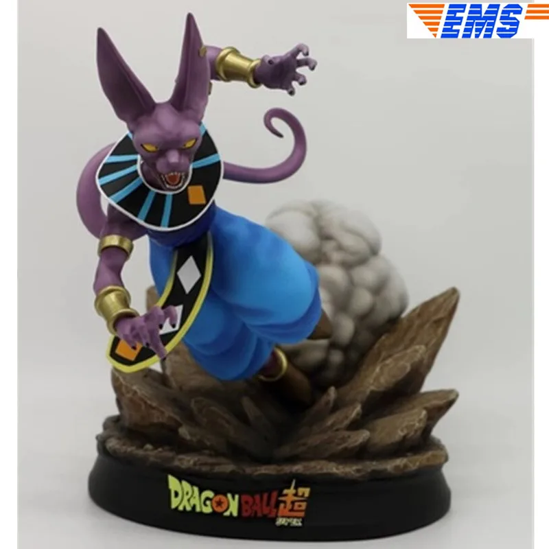 Аниме Dragon Ball Z Beerus статуя Birusu GK Смола полноразмерная портретная фигурка Коллекционная модель игрушки Q1051