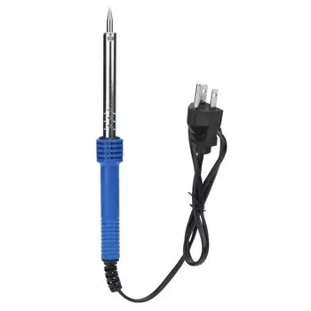 

14pcs 60W Plastic Handle Soldering Iron Kit External Thermal Heat Welding Tool Easy To Operate