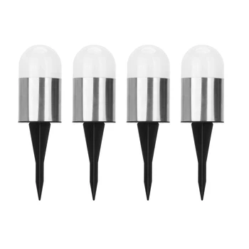 

4 Pack Solar Garden Lights Waterproof Bright Solar Pathway Light Outdoor Solar Stake Light Landscape Lighting for Yard Patio Law