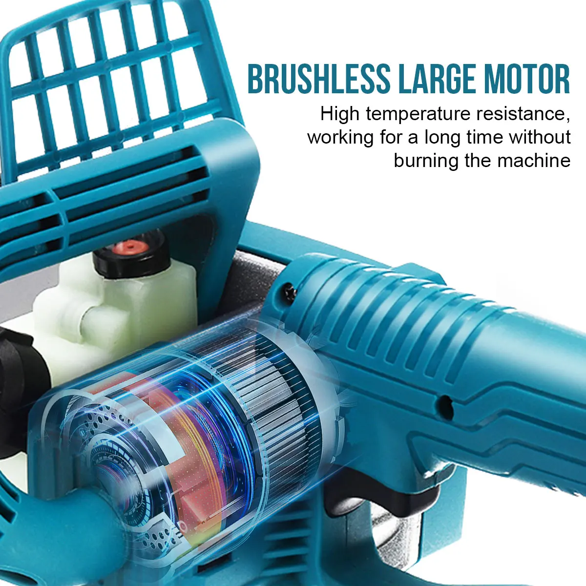 Electric Chainsaw 8 inch Electric Saw Bracket Wood working Cutter Machine Garden Pruning Tools Makita 18V Battery