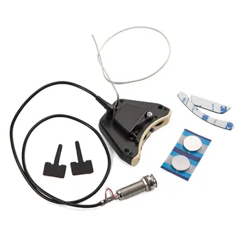 

Acoustic Guitar Soundhole Preamp Piezo 3 Band Pickup Eq With Microphone