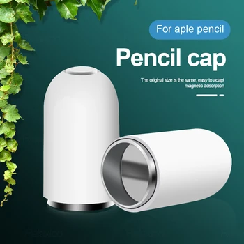 

for apple pencil Magnetic Cap Replacement for ipad pencil stylus pen 1st generation pencil pen cap Accessory Protective Case 9.7
