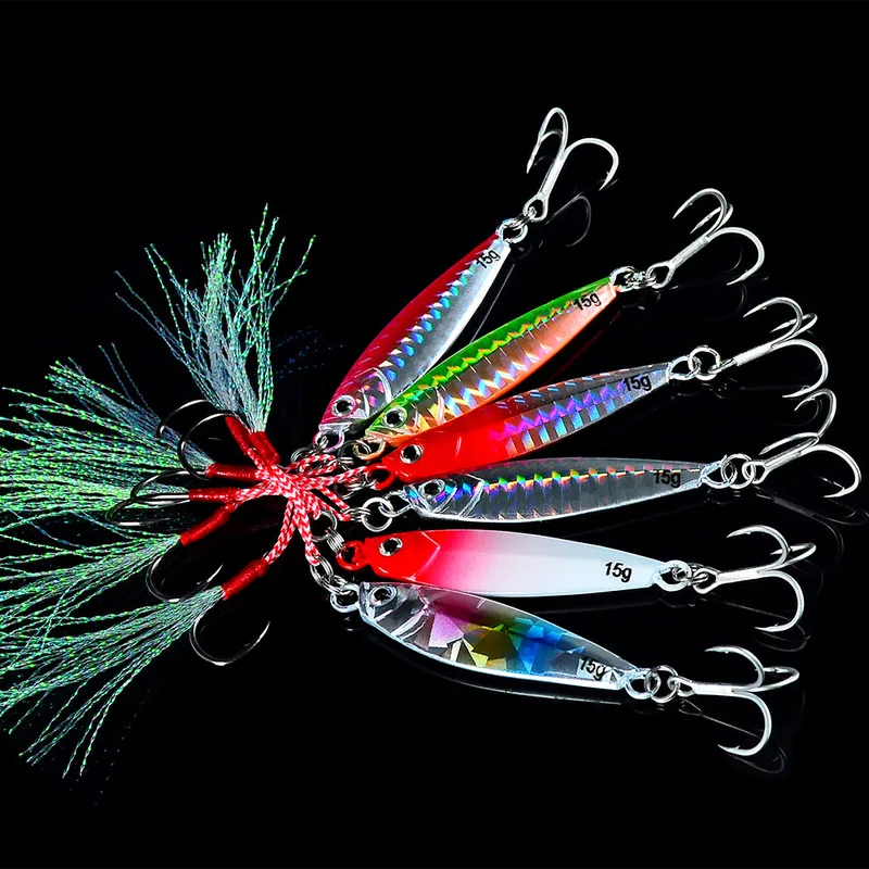 1PC 5.3CM Fishing Colorful Light Lures Metal Jig Spoon Winter Good For Octopus Jigging Lure Hard Ice Bait Shad | Спорт и развлечения