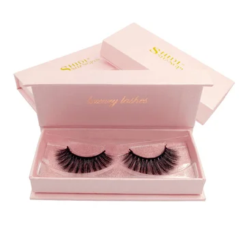 

1 box eyelashes natural long makeup 3d false eyelashes 100% hand made mink eyelashes 1cm-1.5cm 3d mink lashes eyelash extension